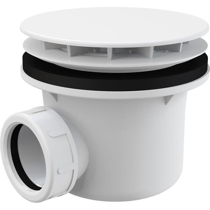 Alcaplast Сифон для душевого поддонa, цвет: белый A49B