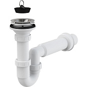 Alcaplast Выпускной комплект с гидрозатвором, цвет: хром A464-DN50