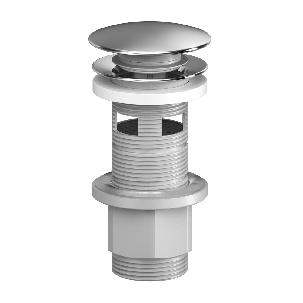 Am.Pm Донный клапан click-clack универсальный, цвет: хром глянцевый F070M100