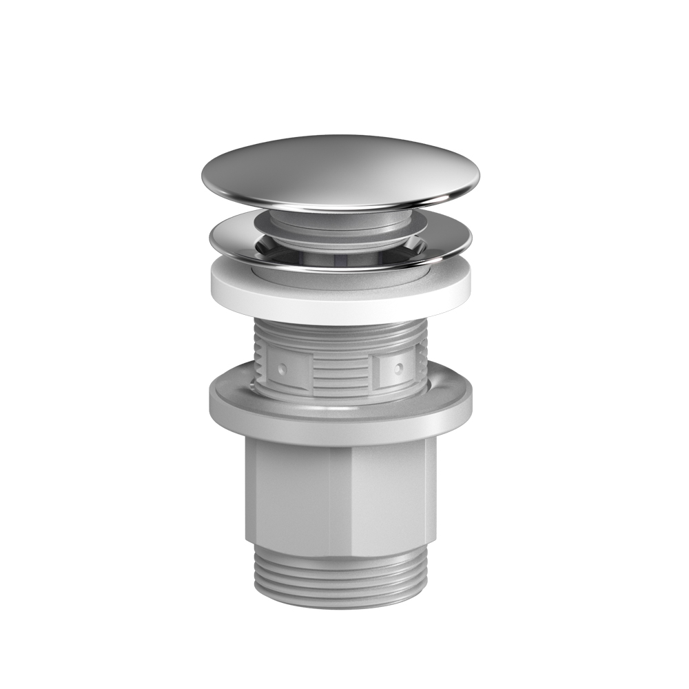 Am.Pm Донный клапан click-clack универсальный, цвет: хром глянцевый F070M100