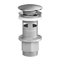 Am.Pm Донный клапан click-clack универсальный, цвет: хром глянцевый F070M100