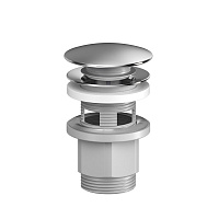Am.Pm Донный клапан click-clack универсальный, цвет: хром глянцевый F070M100