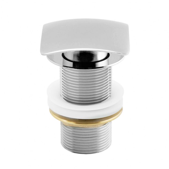 Allen Brau Infinity Донный клапан без перелива click-clack, цвет: хром 5.21025-00