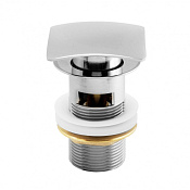 Allen Brau Infinity Донный клапан с переливом click-clack, цвет: хром 5.21026-00