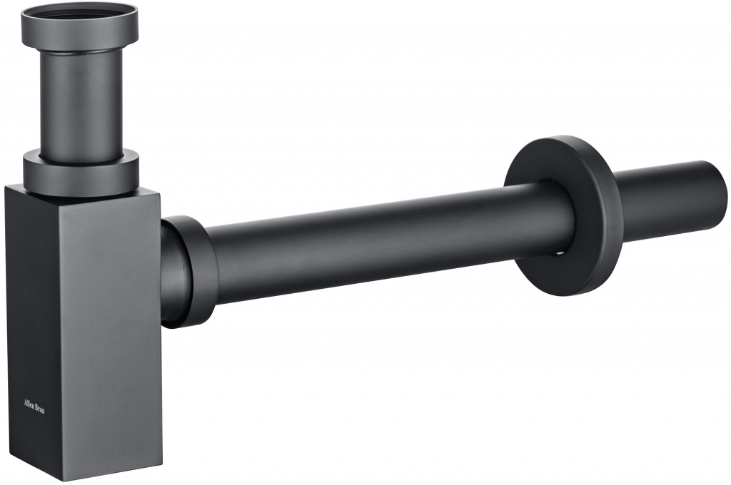 Allen Brau Infinity Сифон для раковины, цвет: черный 5.21027-31