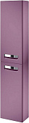 Roca Gap L Шкаф-пенал 34,5х160h см, подвесной, с 2мя дверцами, левый, цвет: фиолетовый матовый ZRU9302747