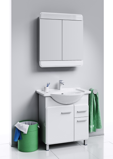 Зеркало-шкаф Aqwella Corsica 74 Kor.04.07