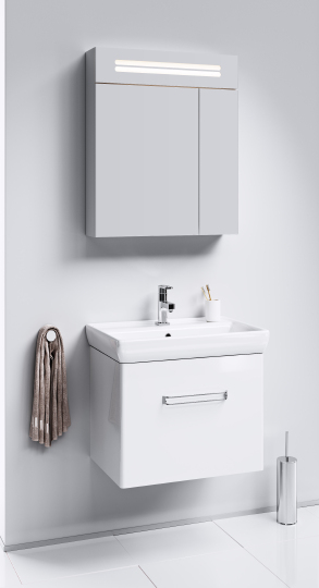 Зеркало-шкаф Aqwella Neo 60 с подсветкой Neo.04.06