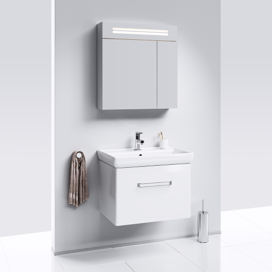 Зеркало-шкаф Aqwella Neo 70 с подсветкой Neo.04.07