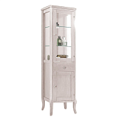 Kerasan Retro Шкаф-пенал 46,5x34 см, напольный, с 2мя дверцами и ящиком, цвет: Bianco matt 731530-dx