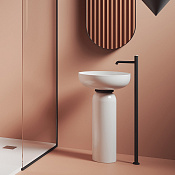 ArtCeram Jolie Кольцо для раковины, цвет: matt black ACA073 17