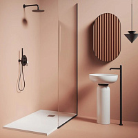 ArtCeram Jolie Кольцо для раковины, цвет: matt black ACA073 17