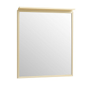 Allen Brau Reality Зеркало прямоугольное 70x75h см, с подсветкой, цвет: латунь брашированная 1.31014.03