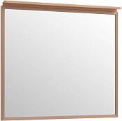 Allen Brau Reality Зеркало прямоугольное 90x75h см, с подсветкой, цвет: медь брашированная 1.31016.60