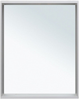 Allen Brau Reality Зеркало прямоугольное 60x75h см, с подсветкой и сенс. выкл., цвет: серебро браш 1.32016.02
