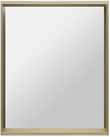Allen Brau Reality Зеркало прямоугольное 60x75h см, с подсветкой и сенс. выкл., цвет: латунь браш 1.32016.03