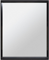 Allen Brau Reality Зеркало прямоугольное 60x75h см, с подсветкой и сенс. выкл., цвет: черный браш 1.32016.BB