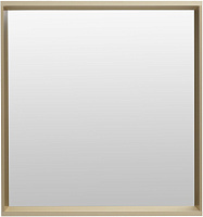 Allen Brau Reality Зеркало прямоугольное 70x75h см, с подсветкой и сенс. выкл., цвет: латунь браш 1.32017.03