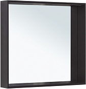 Allen Brau Reality Зеркало прямоугольное 80x75h см, с подсветкой и сенс. выкл., цвет: черный браш 1.32018.BB