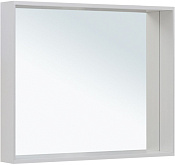 Allen Brau Reality Зеркало прямоугольное 90x75h см, с подсветкой и сенс. выкл., цвет: серебро браш 1.32019.02