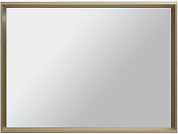 Allen Brau Reality Зеркало прямоугольное 100x75h см, с подсветкой и сенс. выкл., цвет: латунь браш 1.32020.03