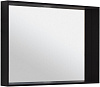 Allen Brau Reality Зеркало прямоугольное 100x75h см, с подсветкой и сенс. выкл., цвет: черный браш 1.32020.BB