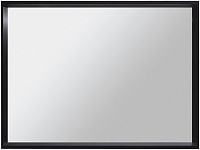 Allen Brau Reality Зеркало прямоугольное 100x75h см, с подсветкой и сенс. выкл., цвет: черный браш 1.32020.BB