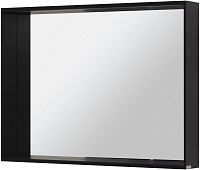 Allen Brau Reality Зеркало прямоугольное 100x75h см, с подсветкой и сенс. выкл., цвет: черный браш 1.32020.BB