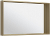 Allen Brau Reality Зеркало прямоугольное 120x75h см, с подсветкой и сенс. выкл., цвет: латунь браш 1.32021.03