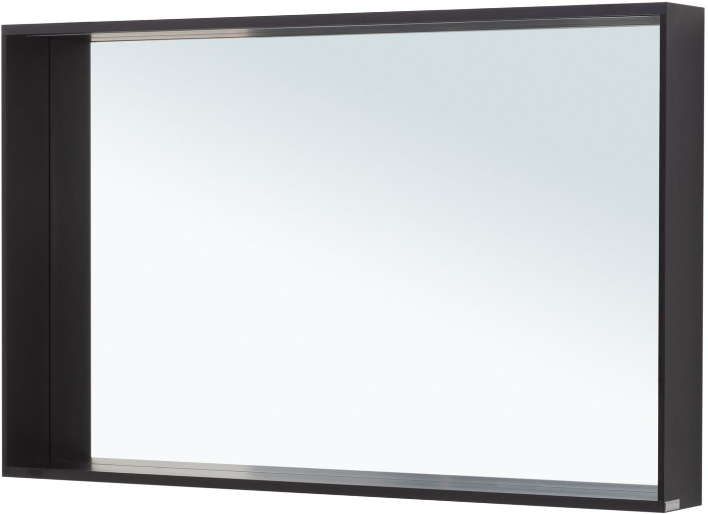 Allen Brau Reality Зеркало прямоугольное 120x75h см, с подсветкой и сенс. выкл., цвет: черный браш 1.32021.BB