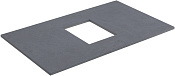 Allen Brau Priority Столешница для раковины 65,8x40,8 см, цвет: графит 1.31009.G