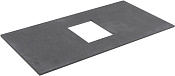 Allen Brau Priority Столешница для раковины 75,8x40,8 см, цвет: графит структурный 1.31010.GR-S