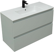 Allen Brau Eclipse Тумба под раковину, подвесная 100x46x63,4h см, цвет: папирус матовый 1.E1003.PWM