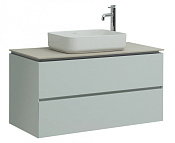 Allen Brau Infinity Тумба под раковину, подвесная 99,2x45,6x50,7h см, цвет: папирус матовый 1.21003.PWM