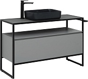 Allen Brau Priority Тумба под раковину, напольная 120x45x75h см, цвет: платина матовая 1.31004.PGM