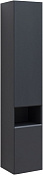 Allen Brau Infinity Шкаф-пенал подвесной правый 35x32,1x180h см, цвет: матовый антрацит 1.21009.AM