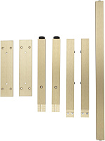 Allen Brau Reality Ножки для мебели, цвет: латунь 1.320A13.03