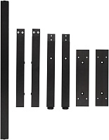 Allen Brau Reality Ножки для мебели, цвет: черный 1.320A13.BB