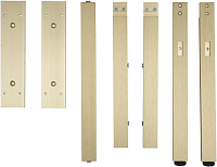 Allen Brau Reality Ножки для мебели, цвет: латунь 1.320B11.03