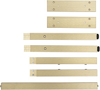 Allen Brau Reality Ножки для мебели, цвет: латунь 1.320B12.03