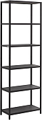 Allen Brau Liberty Стеллаж 60x30,8x180,8 см, цвет: черный брашированный 1.33006.BB
