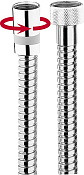 Bossini Doppia Aggraffatura Душевой шланг 150 см, цвет: chrome A00048C.030