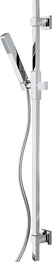Bossini Cube Душевой гарнитур: штанга для душа, ручной душ, шланг 150 см, цвет: chrome D91001.030