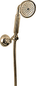 Cezares Olimp Душевой гарнитур: душевая лейка, шланг 150 см, цвет: бронза OLIMP-KD-02