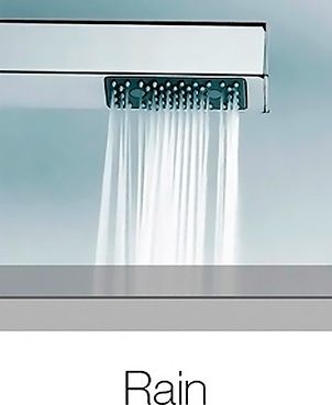 Bossini Cube Душевой гарнитур: ручной душ, держатель, подвод воды, шланг, цвет: chrome C50001.030