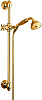 Bossini Charleston Душевой гарнитур: штанга для душа, ручной душ, шланг, цвет: gold D03001.021