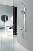 Bossini Flat Душевой гарнитур: штанга для душа, ручной душ, шланг 150 см, цвет: chrome D45002.030