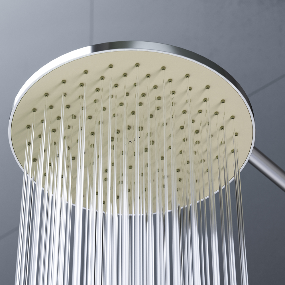 Am.Pm Like Верхний душ d25 см, 1 вид струи, без кронштейна, цвет: хром глянцевый F0580000