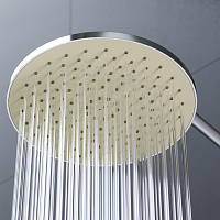 Am.Pm Like Верхний душ d25 см, 1 вид струи, без кронштейна, цвет: хром глянцевый F0580000