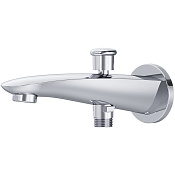 Am.Pm Like Излив настенный для ванны 11,7 см, с переключателем на душ, цвет: хром глянцевый F8070100